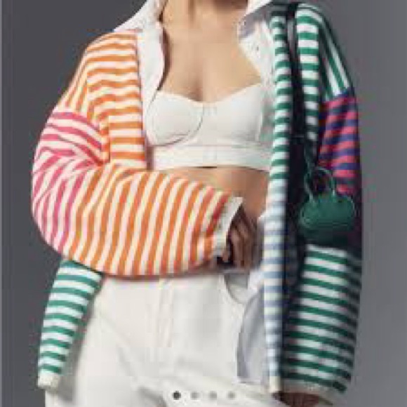 Anthropologie Maeve Striped Cardigan - Picture 3 of 4